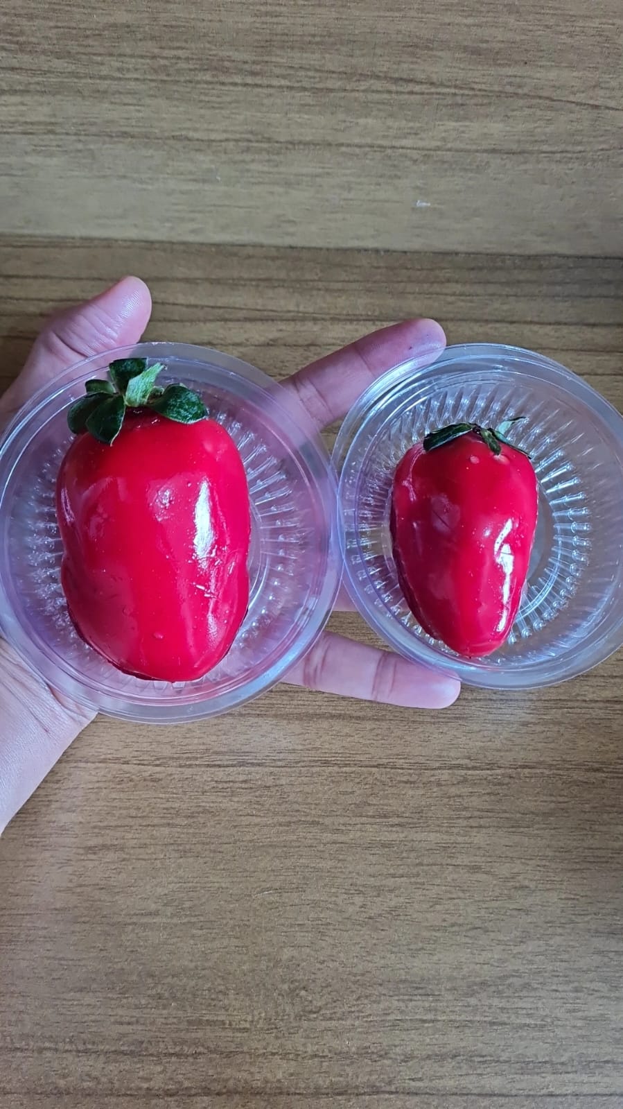 Produção de morangos do amor